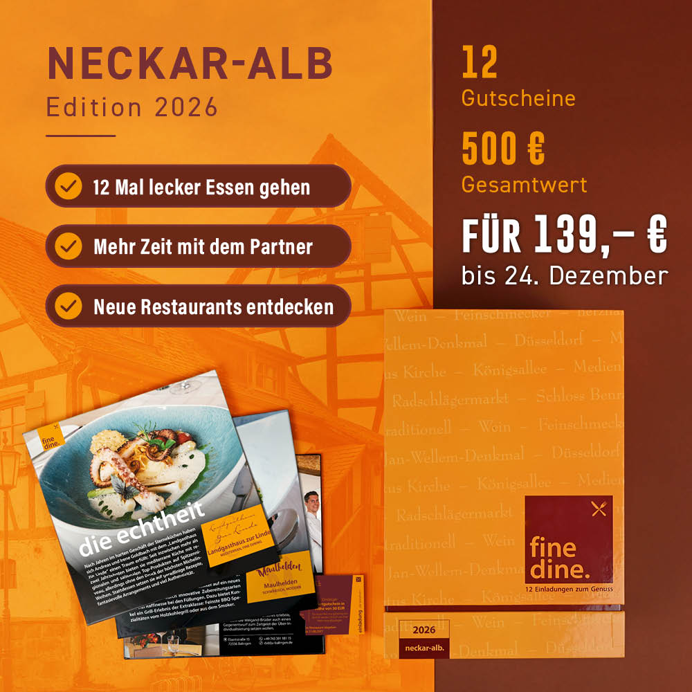 FINE DINE® Box Neckar-Alb 2026